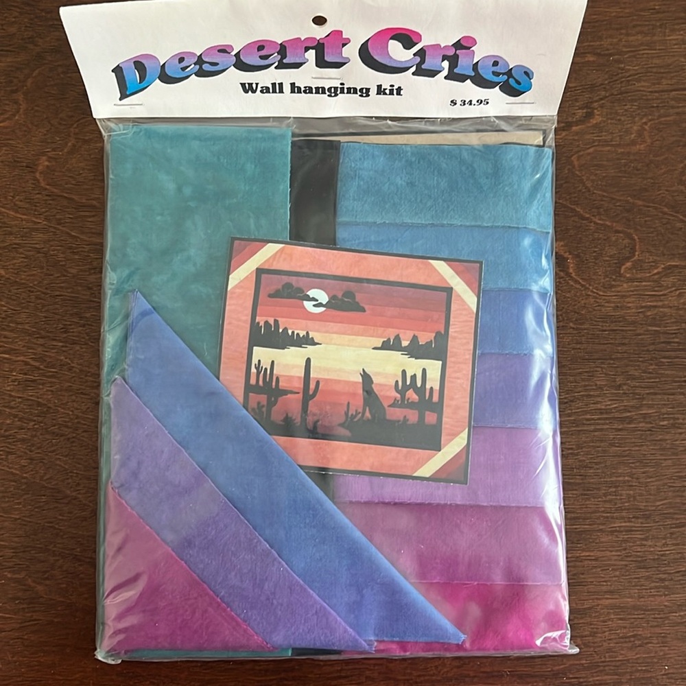Desert Cries wall hanging kit